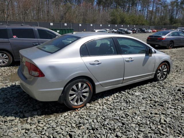 2HGFA1F9XAH510860 - 2010 HONDA CIVIC EXL SILVER photo 3