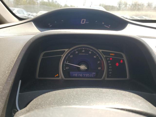 2HGFA1F9XAH510860 - 2010 HONDA CIVIC EXL Gümüş foto 9