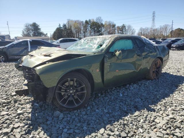 2C3CDZFJ8MH526811 - 2021 DODGE CHALLENGER R/T SCAT PACK GREEN photo 1