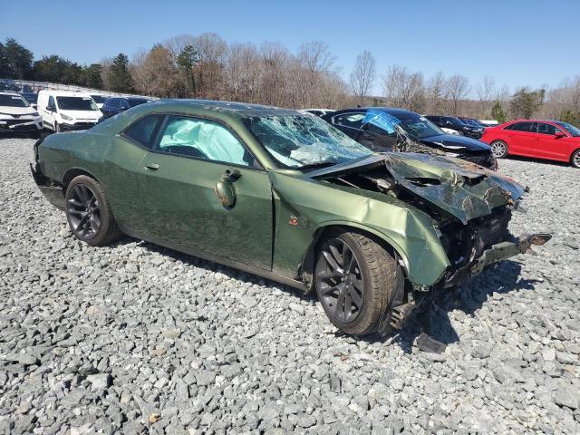 2C3CDZFJ8MH526811 - 2021 DODGE CHALLENGER R/T SCAT PACK GREEN photo 4