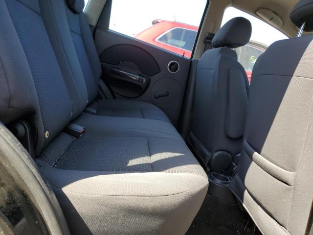 KL1TD66627B747086 - 2007 CHEVROLET AVEO BASE BLACK photo 10
