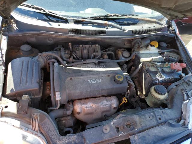 KL1TD66627B747086 - 2007 CHEVROLET AVEO BASE BLACK photo 11