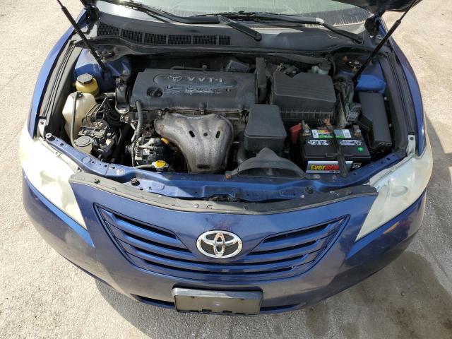 4T1BE46K77U160370 - 2007 TOYOTA CAMRY CE BLUE photo 11