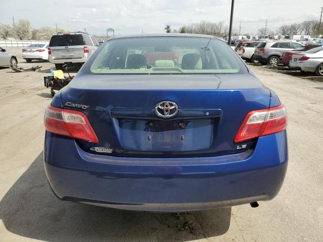 4T1BE46K77U160370 - 2007 TOYOTA CAMRY CE BLUE photo 6