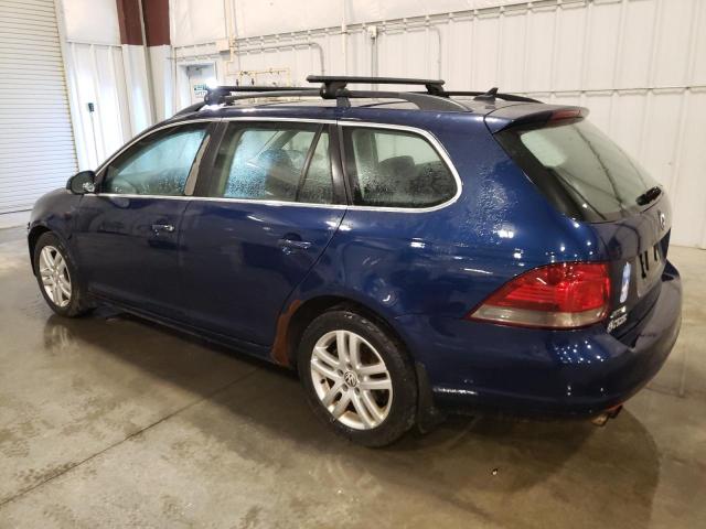 3VWPL7AJXBM691380 - 2011 VOLKSWAGEN JETTA TDI BLUE photo 2