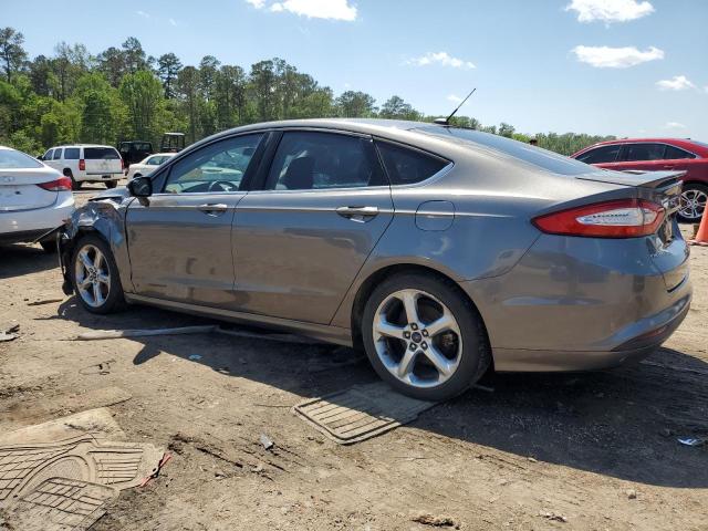 3FA6P0H76ER386587 - 2014 FORD FUSION SE GRAY photo 2