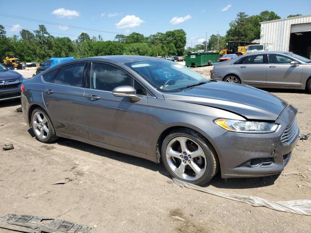 3FA6P0H76ER386587 - 2014 FORD FUSION SE GRAY photo 4