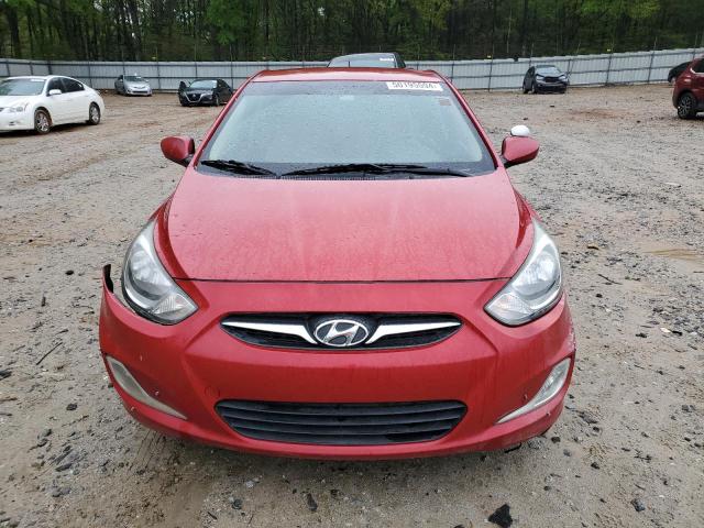 KMHCU4AE4DU313145 - 2013 HYUNDAI ACCENT GLS RED photo 5