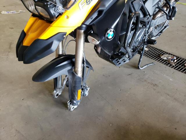 WB10229059ZU00103 - 2009 BMW F800 GS YELLOW photo 9