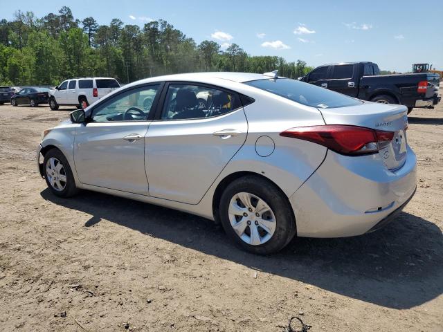 5NPDH4AE5GH751183 - 2016 HYUNDAI ELANTRA SE SILVER photo 2