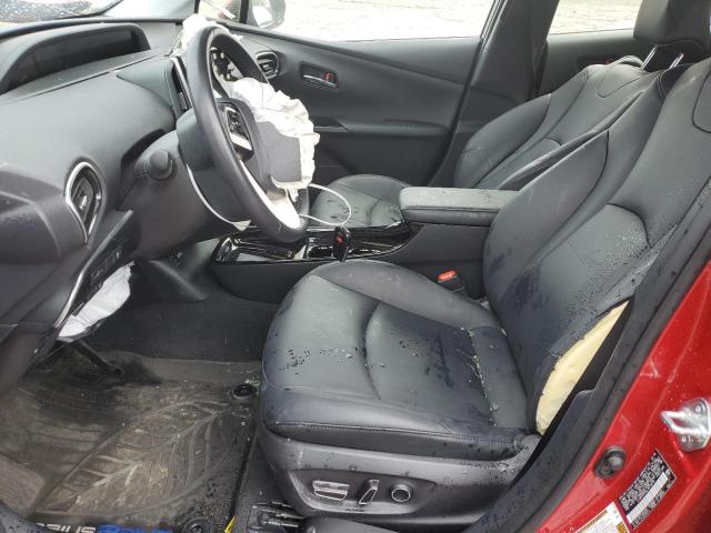 JTDKARFP6J3072576 - 2018 TOYOTA PRIUS PRIM 红色 照片 7