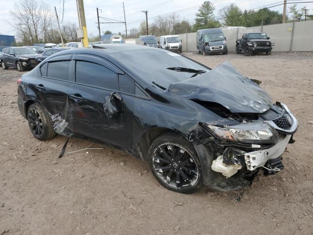 2HGFB2F94FH527258 - 2015 HONDA CIVIC EXL შავი ფოტო 4