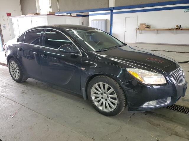 2G4GW5EV5B9174651 - 2011 BUICK REGAL CXL BLACK photo 4