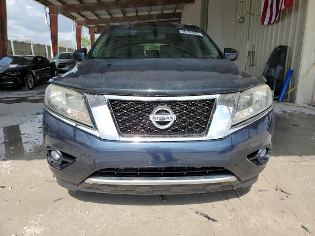 5N1AR2MM1EC694783 - 2014 NISSAN PATHFINDER S 蓝色 照片 5