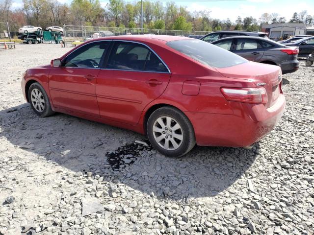 4T1BK46K77U019274 - 2007 TOYOTA CAMRY LE RED photo 2