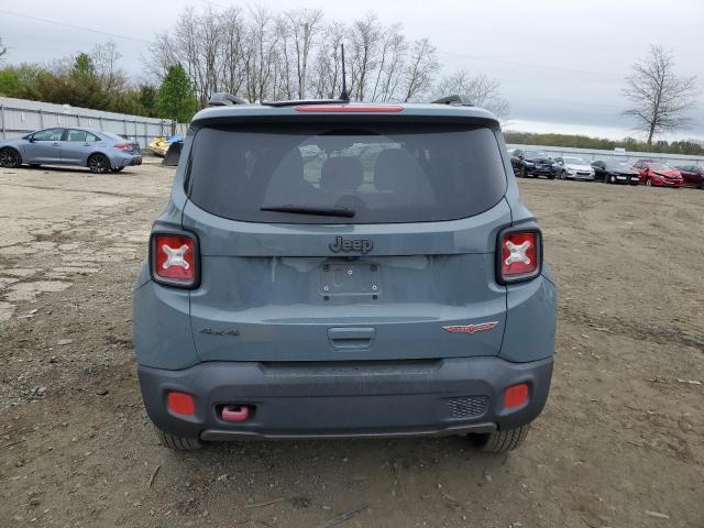 ZACCJBCB2JPH64835 - 2018 JEEP RENEGADE TRAILHAWK GRAY photo 6