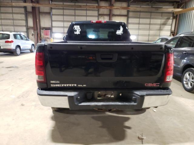 1GTEK19018Z284481 - 2008 GMC SIERRA K1500 BLACK photo 6