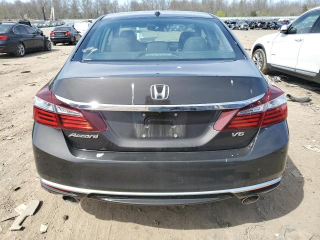 1HGCR3F04GA020608 - 2016 HONDA ACCORD EXL BLACK photo 6