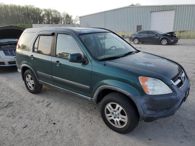 JHLRD78844C054813 - 2004 HONDA CR-V EX GREEN photo 4