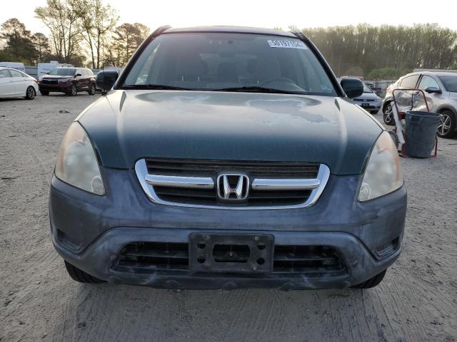 JHLRD78844C054813 - 2004 HONDA CR-V EX GREEN photo 5