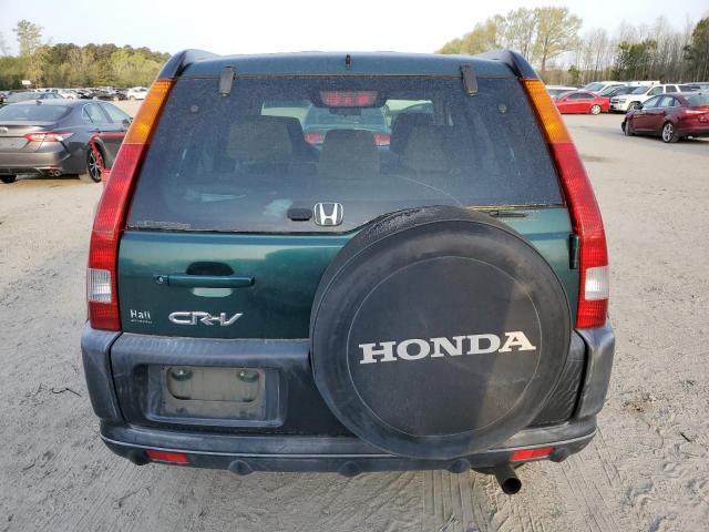 JHLRD78844C054813 - 2004 HONDA CR-V EX GREEN photo 6