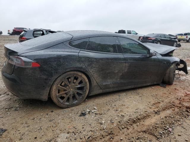 5YJSA1E24LF399975 - 2020 TESLA MODEL S 黑色 照片 3