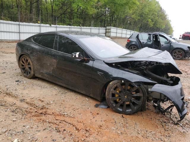 5YJSA1E24LF399975 - 2020 TESLA MODEL S 黑色 照片 4