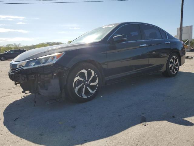 1HGCR2F77HA087857 - 2017 HONDA ACCORD EX BLACK photo 1