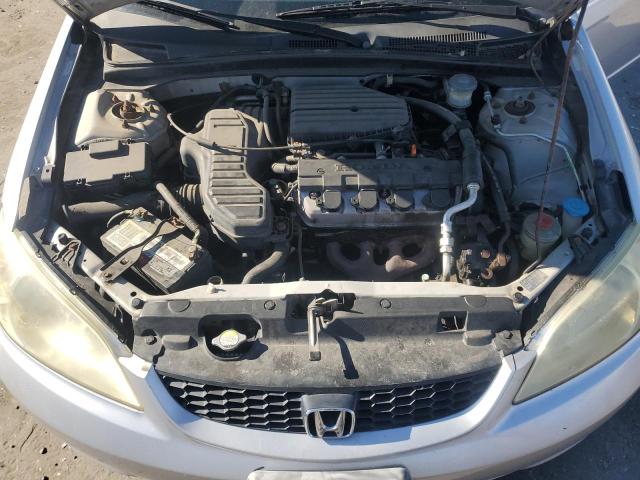 1HGEM22155L012793 - 2005 HONDA CIVIC DX VP SILVER photo 11