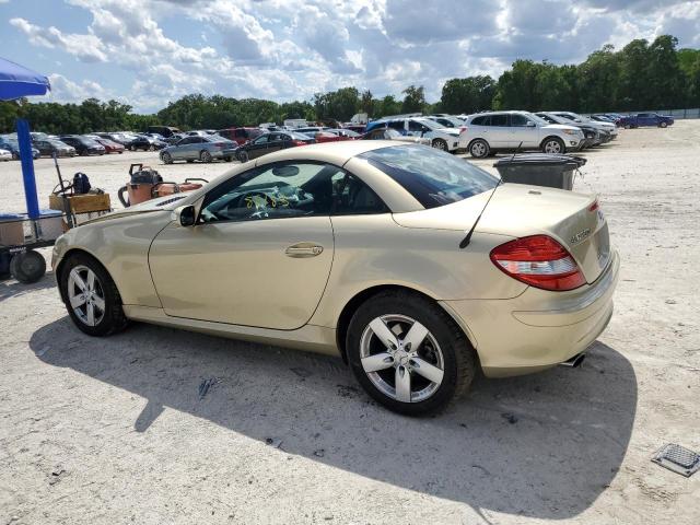 WDBWK54F36F116197 - 2006 MERCEDES-BENZ SLK 280 GOLD photo 2