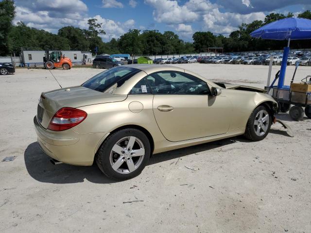 WDBWK54F36F116197 - 2006 MERCEDES-BENZ SLK 280 GOLD photo 3