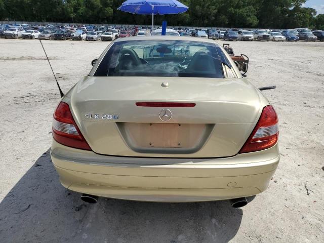 WDBWK54F36F116197 - 2006 MERCEDES-BENZ SLK 280 GOLD photo 6