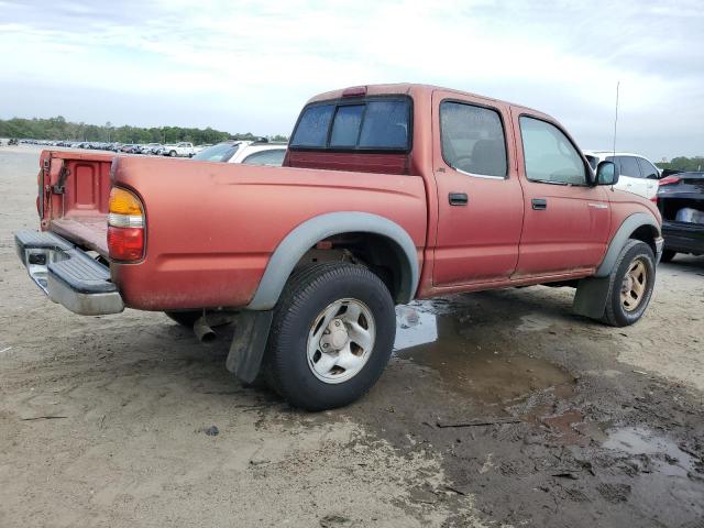 5TEGM92N11Z819617 - 2001 TOYOTA TACOMA DOUBLE CAB PRERUNNER RED photo 3
