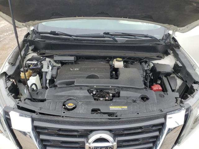 5N1DR2MN8HC631092 - 2017 NISSAN PATHFINDER S WHITE photo 12