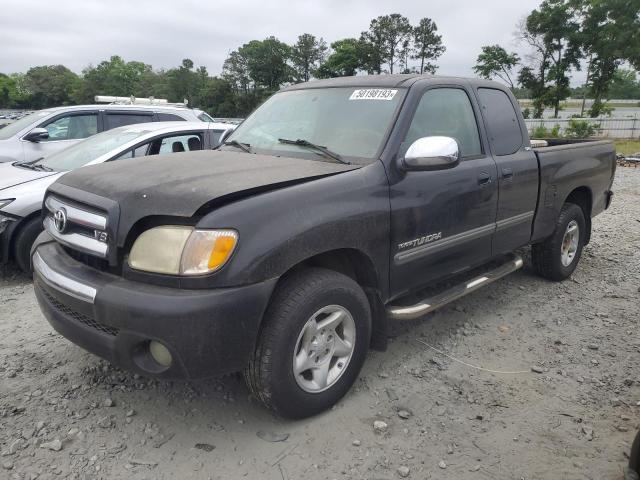 5TBRT34134S446786 - 2004 TOYOTA TUNDRA ACCESS CAB SR5 BLACK photo 1