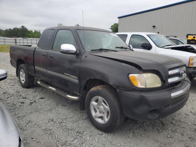 5TBRT34134S446786 - 2004 TOYOTA TUNDRA ACCESS CAB SR5 BLACK photo 4