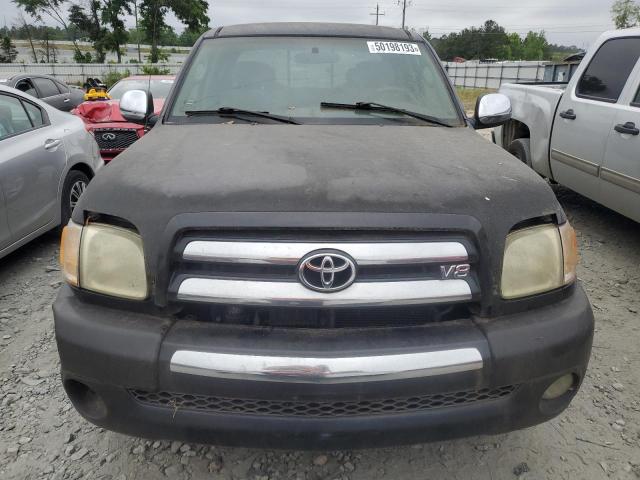 5TBRT34134S446786 - 2004 TOYOTA TUNDRA ACCESS CAB SR5 BLACK photo 5