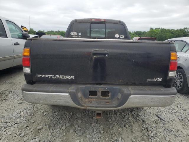 5TBRT34134S446786 - 2004 TOYOTA TUNDRA ACCESS CAB SR5 BLACK photo 6