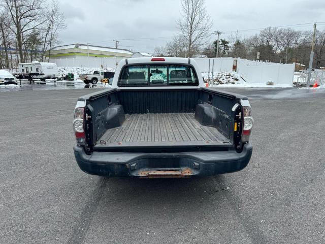 5TENX22N19Z625249 - 2009 TOYOTA TACOMA WHITE photo 6