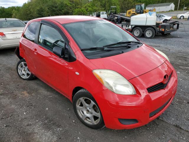 JTDJT903795264584 - 2009 TOYOTA YARIS RED photo 4