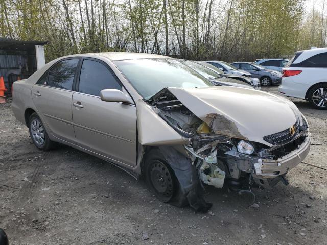 JTDBE32K440255640 - 2004 TOYOTA CAMRY LE GOLD photo 4