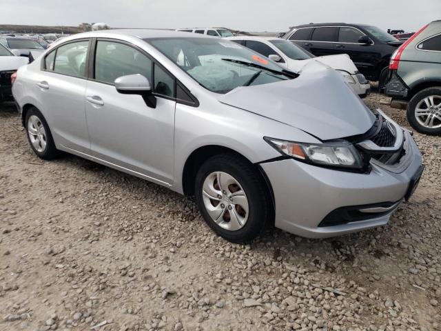 2HGFB2F57FH544939 - 2015 HONDA CIVIC LX GRAY photo 4