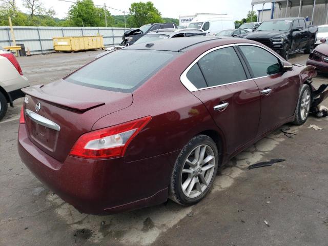 1N4AA5AP9BC836181 - 2011 NISSAN MAXIMA S BURGUNDY photo 3