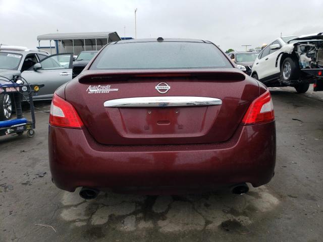 1N4AA5AP9BC836181 - 2011 NISSAN MAXIMA S BURGUNDY photo 6