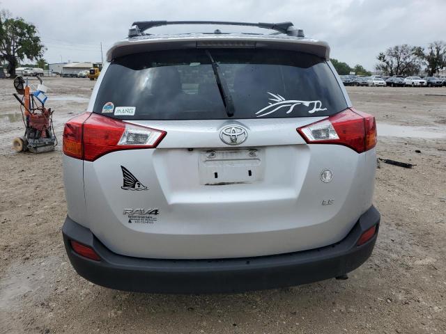 2T3ZFREV3EW081822 - 2014 TOYOTA RAV4 LE SILVER photo 6