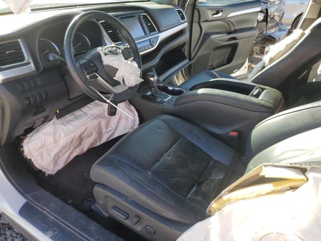 5TDJKRFHXGS254662 - 2016 TOYOTA HIGHLANDER XLE WHITE photo 7