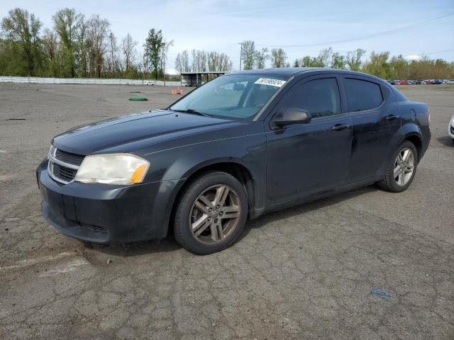 1B3LC56K18N117662 - 2008 DODGE AVENGER SXT CHARCOAL photo 1