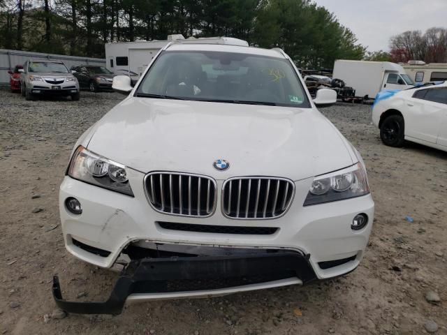 5UXWX9C56E0D38044 - 2014 BMW X3 XDRIVE28I WHITE photo 5