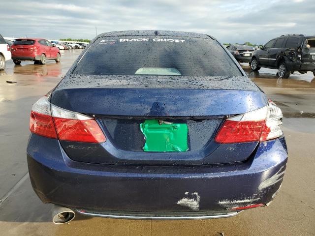 1HGCR3F82FA032390 - 2015 HONDA ACCORD EXL BLUE photo 6