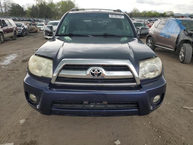 JTEBU14R970117769 - 2007 TOYOTA 4RUNNER SR5 BLUE photo 5